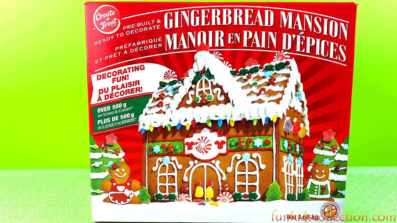 Gingerbread Mansion Unboxing | DIY Gingerbread House Decorating | EBD Toys