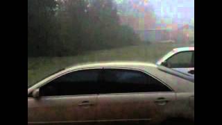 Just before the tornado crossed town in Conway AR 03/13/2016