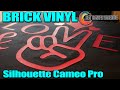 Silhouette Cameo 4 Pro | Heat Transfer Warehouse Brick HTV