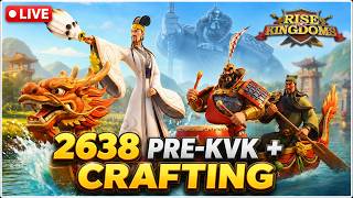2638 Pre-KvK + Crafting | Rise of Kingdoms