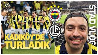 Fenerbahçe Vs. Lugano Turu Geçtik, Sıra Lillede Stadyum Vlogu 4K