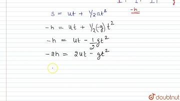P, Q and R are three balloons ascending with velocities U, 4U and 8U respectively. If stones of...