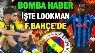 Şok Takas Oğuz Aydin Gi̇tti̇, Lookman Fenerbahçede Transferde Yilin Bombasi