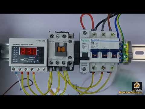 سیم بندی فاز بار شیوا امواج