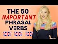 The 50 Important Phrasal Verbs in English