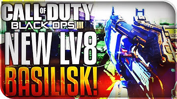 *NEW* LV8 BASILISK GAMEPLAY! BLACK OPS 3 NEW "LV8 BASILISK" RARE DLC WEAPON SHOWCASE! (BO3 DLC Gun)