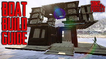 How to Build On and Expand Boats - Sons of the Forest Guide