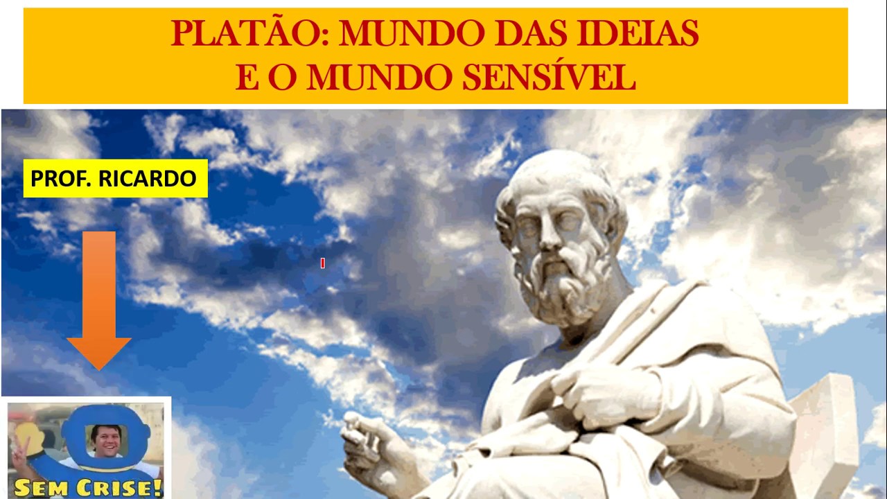PLATÃO MUNDO DAS IDEIAS E O MUNDO SENSÍVEL - YouTube