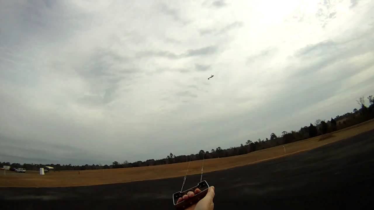 Mike flying in circles with Ringmaster control line - YouTube