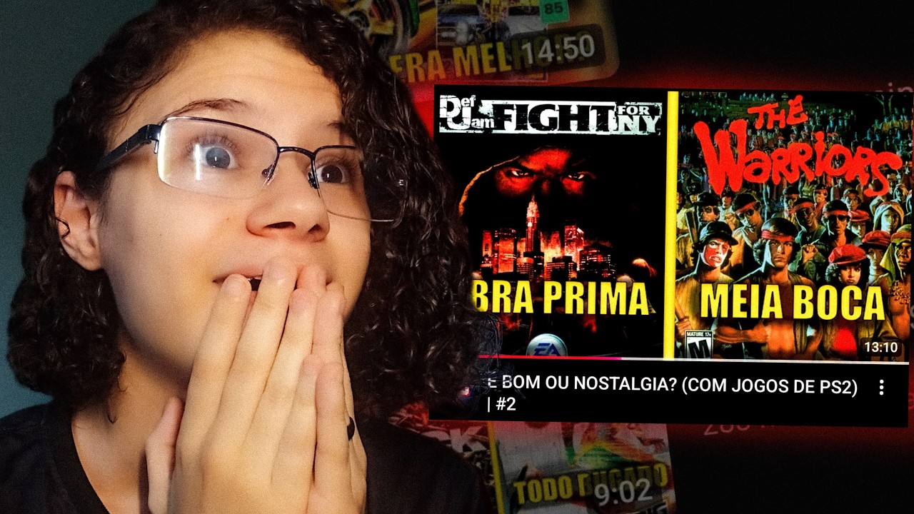 JOGOS de PS2 é MESMO BOM ou É SÓ NOSTALGIA?? Huuumm - REACT