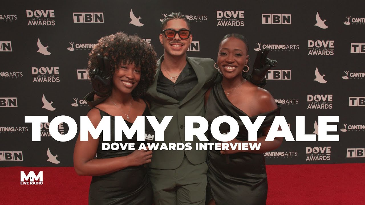 Tommy Royale | 55th Annual GMA Dove Awards | M&M Live Radio - YouTube