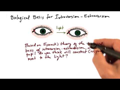 Pupil dilation test - Intro to Psychology