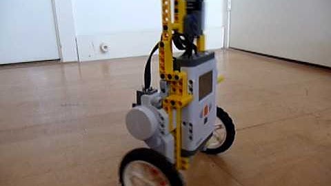 Failing test example of techbricks.nl Segway NXTway-G balancing robot (friction compensation = 52)