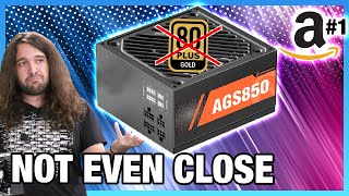 Top Amazon PSU Falsely Claimed 80 Plus Gold (But It Didn