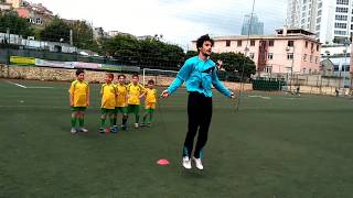 Futbol Okulu Antrenmanları (2) Hakan BAYRAK