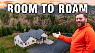 Private Clark County Land in WA - What Does a Million Buy? (Full Tour)