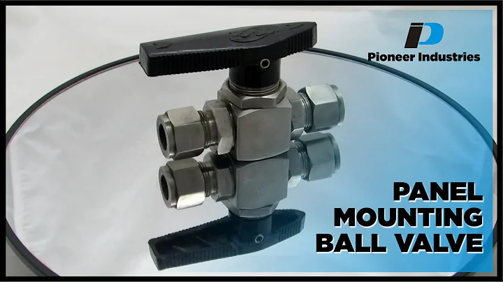 Panel Mounting Ball Valve | Quick Release Coupling for Instant | Leak-Proof Fluid Control