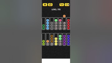 Ball sort puzzle level 773 #ballsortpuzzle