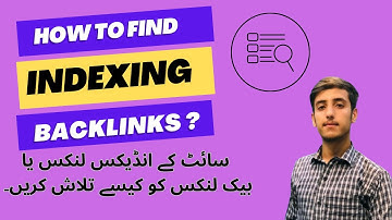 How To Find Indexing Links Or Backlinks In Easy Way 2023