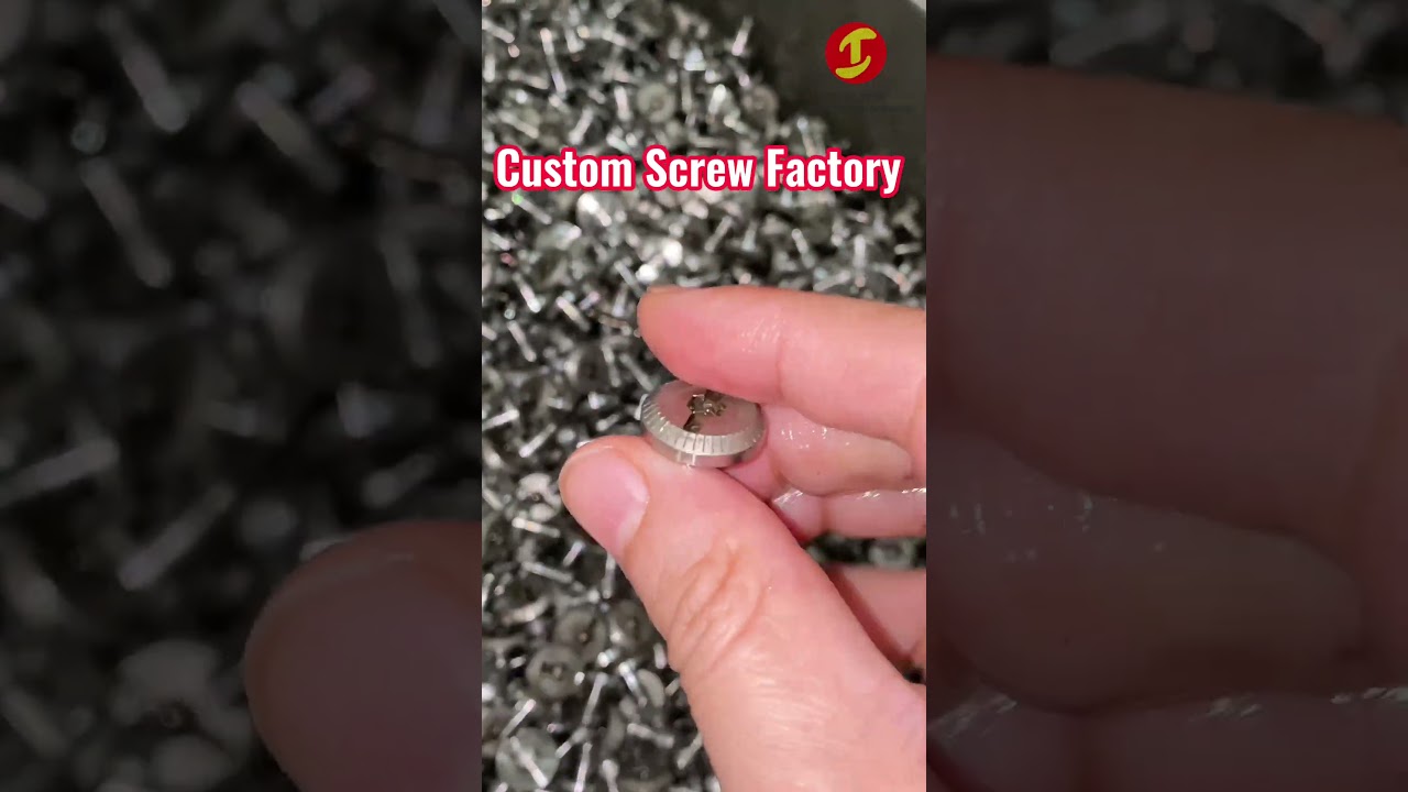 Customized CNC decorative special head hexagonal socket slotted screw half thread 