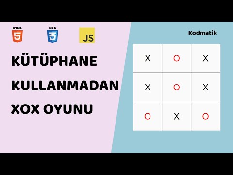 30 Dakikada XOX Oyunu | Javascript