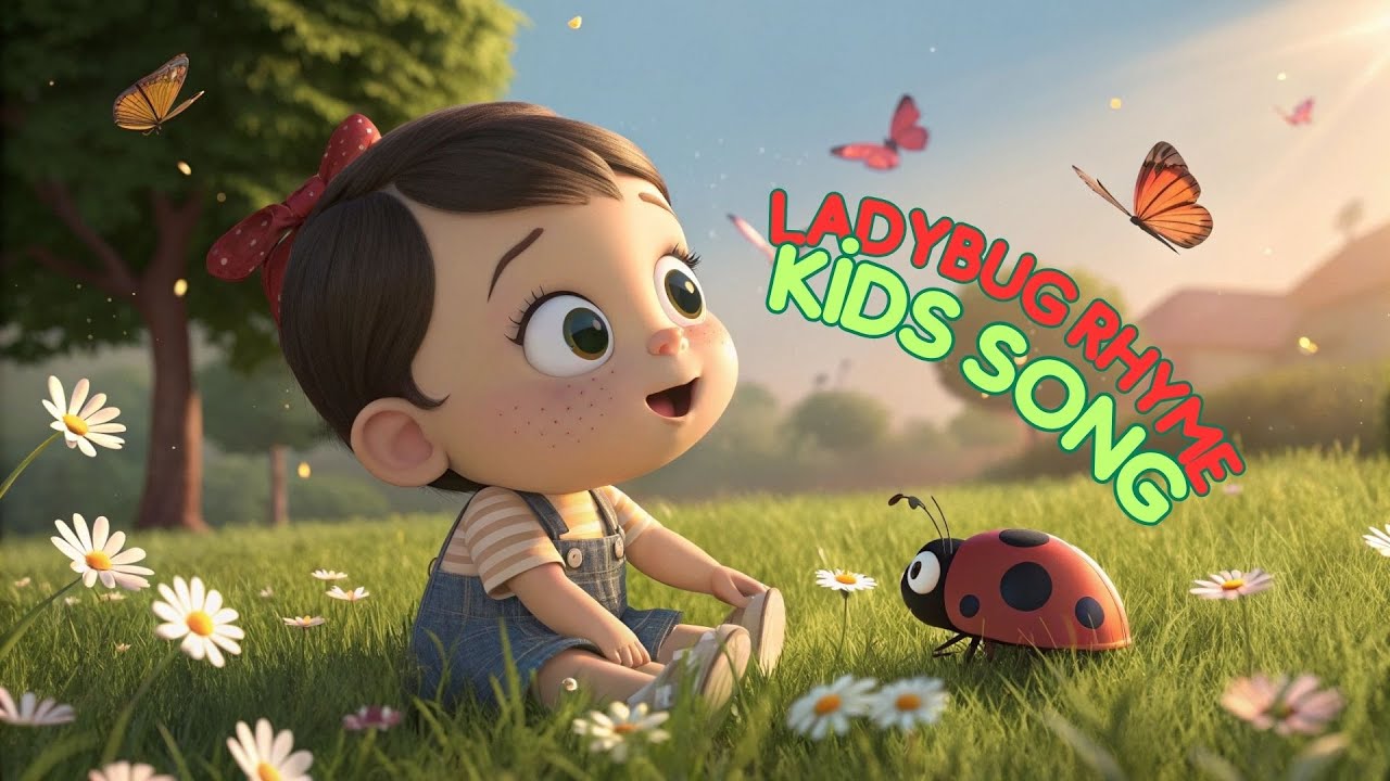 🐞 Ladybug Rhyme – Fun & Educational Bug Song for Kids! | Kids Songs & Nursery Rhymes 