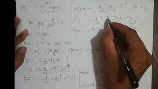 M5L22 - Finding-Z Transform and ROC using Properties of Z-Transform - Problem 9,10,11