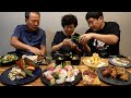 어머니 생신을 맞아 참치회와 초밥 먹방!! (Sliced Raw Tuna for my mother's birthday) 요리&먹방!! - Mukbang eating show