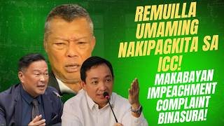 REMULLA UMAMING NAKIPAGKITA SA ICC! MAKABAYAN IMPEACHMENT COMPLAINT BINASURA!