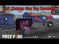 Free Fire 1vs1 Custom One Tap Headshot Trick Video ll Gaming War ll #Shorts