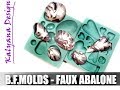 Best Flexible Molds review, faux abalone, making beads using cabochon molds 520