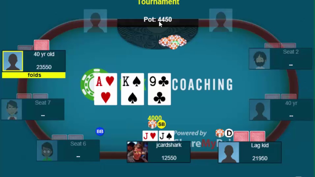 Jonathan Little gets well out of line with an underpair in a 3-bet multiway pot