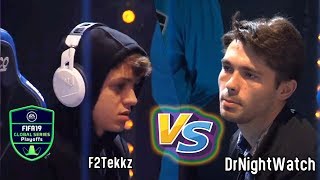 FIFA 19 Global Series Xbox One Playoffs ROUND OF 32 F2Tekkz VS DrNightWatch