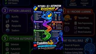Python + AI + Automation Roadmap 2026 | Complete Beginner Guide #shorts