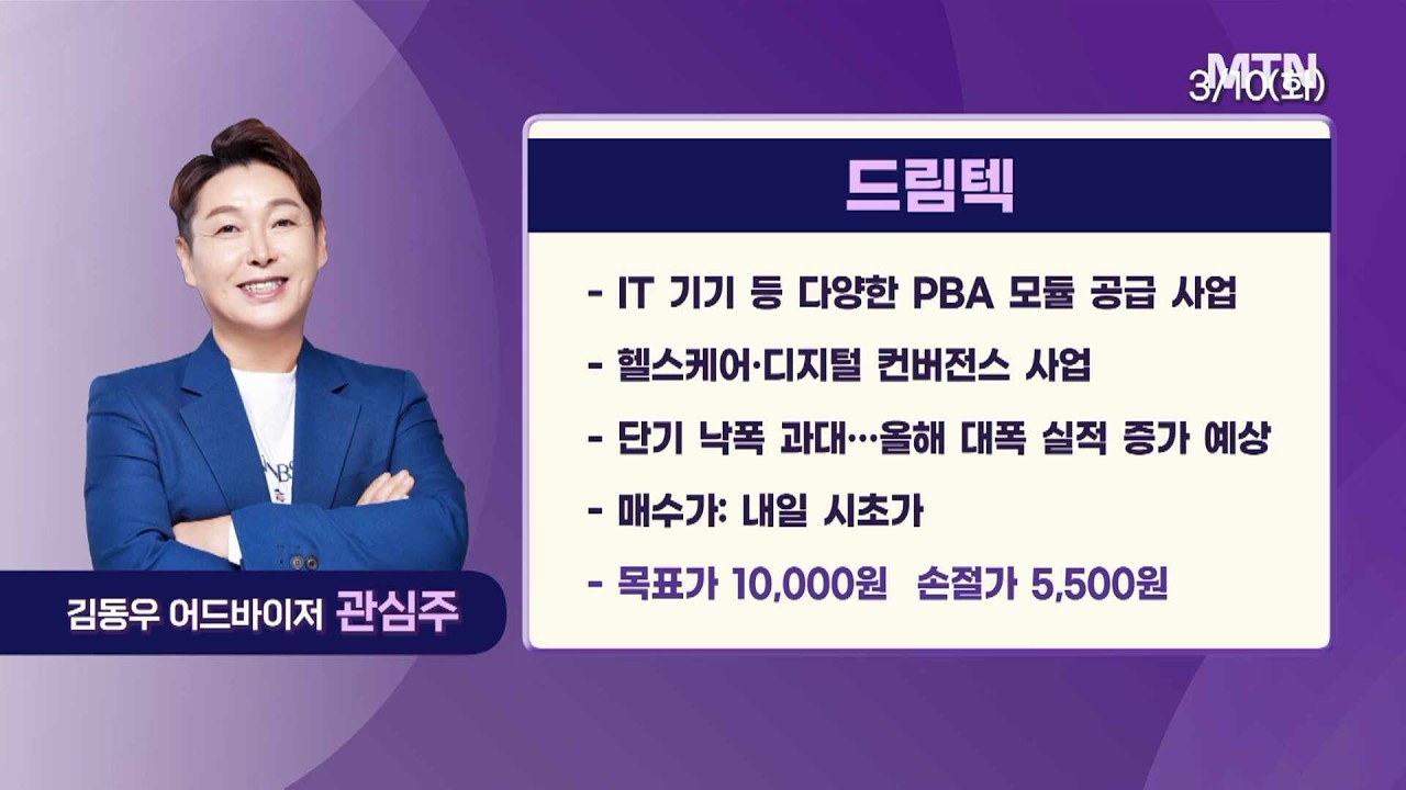 [수익 내비게이터] '삼성전기, 드림텍' 주목해야 하는 이유? / 머니투데이방송 (증시, 증권)