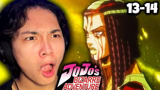 ERMES IS A GOAT FOR THIS | JOJO PART 6 First Time Reaction (6x13-14)