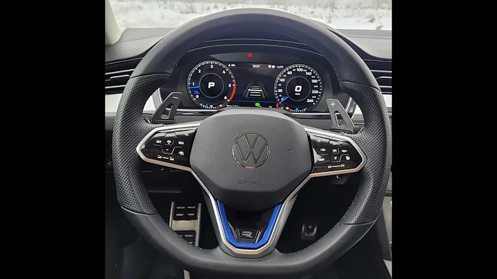 Chiński Virtual Cockpit Passat B8 mini recenzja