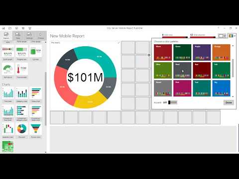 Explore Mobile Report Publisher - SQL Server 2017 & 2016