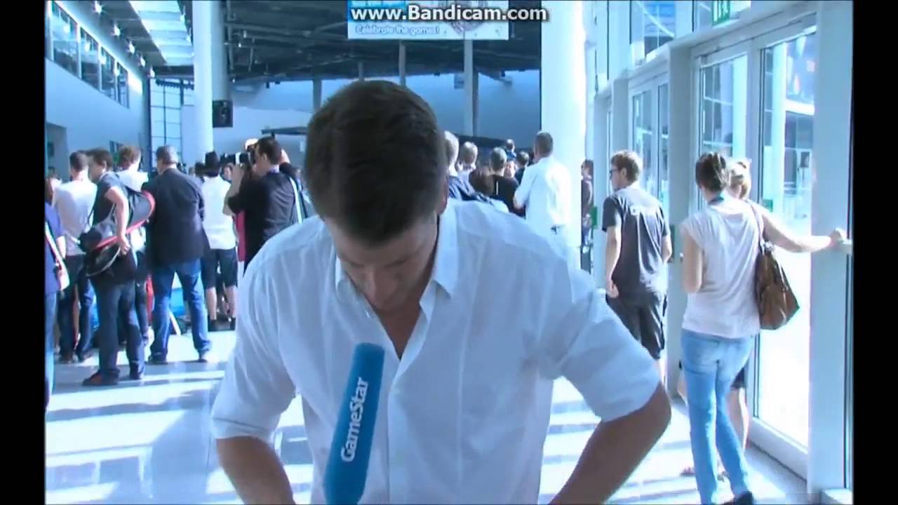 Fabian Siegismund  GamesStar ist auf der Gamescom 2012  RTL Diss