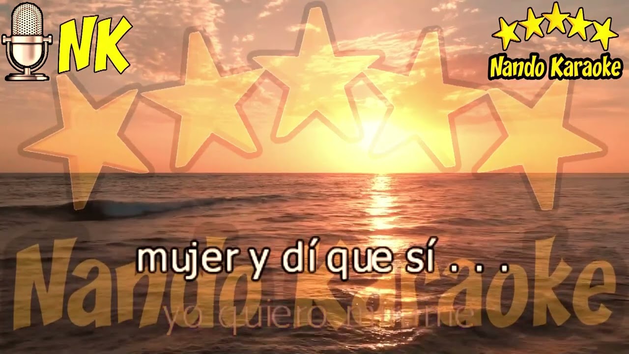 POR UNA SONRISA - José José Karaoke