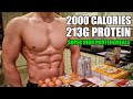 Full Day of Eating 2000 Calories | SUPER High Protein Diet for Fat Loss...