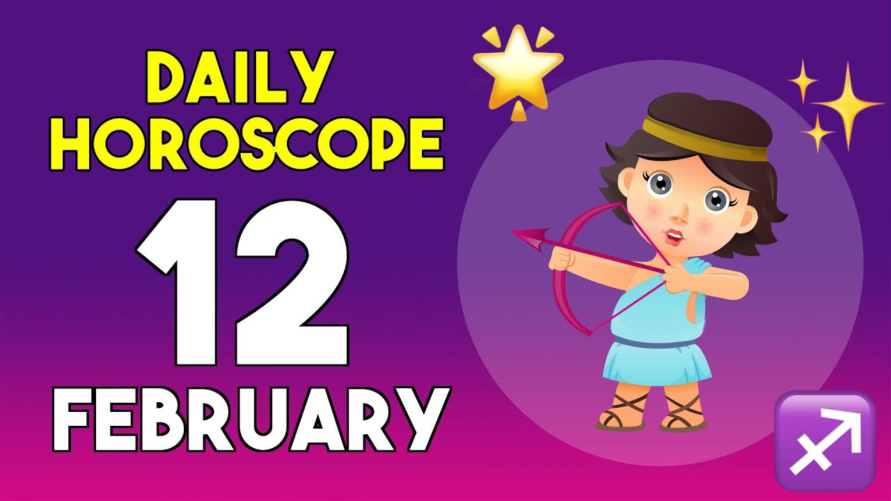 Sagittarius horoscope today - February 12, 2026