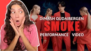 Singer FIRST TIME Reaction to Dimash Qudaibergen - 'SMOKE' (PERFORMANCE VIDEO)