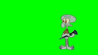 Squidward Green Screen - In Nowhere