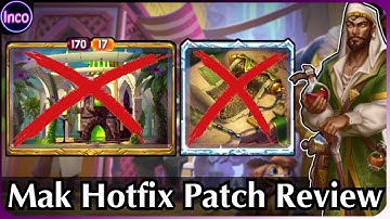 The Day 1 Mak Nerfs: Patch Analysis & Review