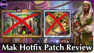 The Day 1 Mak Nerfs: Patch Analysis & Review