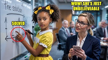 8 Year Old Math Genius Girl Solves Olympiad Problem in 10 Seconds—Everyone Shocked!