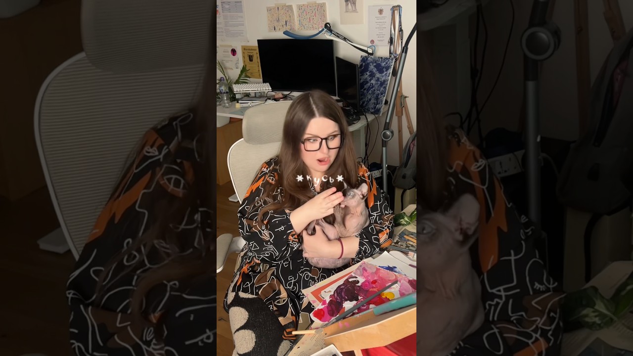 Подрабатываю кошачьей няней 