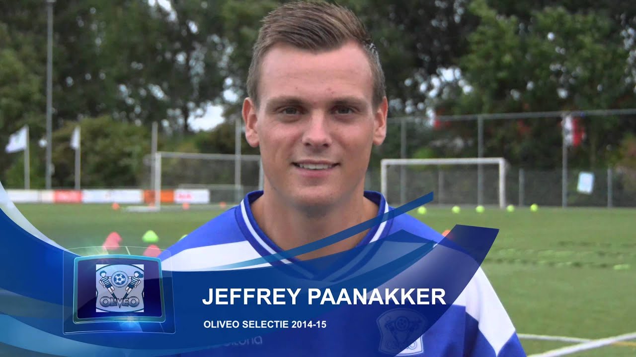 OLIVEO Selectie Spelers 2014-15 - Jeffrey Paanakker
