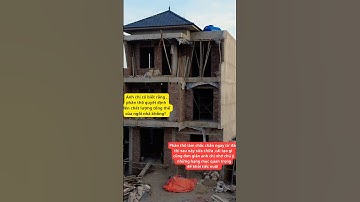 Các Hạng Mục Nhất Định Không Thể Bỏ Qua Khi Thi Công Phần Thô #shorts